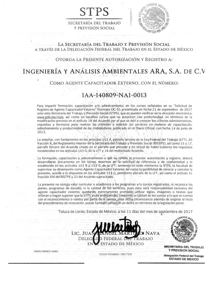 Registro STPS como Agente Capacitador Externo DC-5